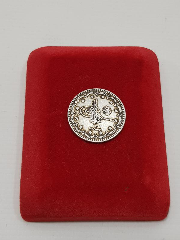 SULTAN ABDÜLHAMİD HAN DÖNEMİ GÜMÜŞ 5 KURUŞ MECİDİYE - NADİR