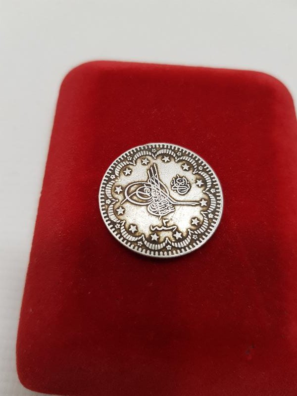 SULTAN ABDÜLHAMİD HAN DÖNEMİ GÜMÜŞ 5 KURUŞ MECİDİYE - NADİR