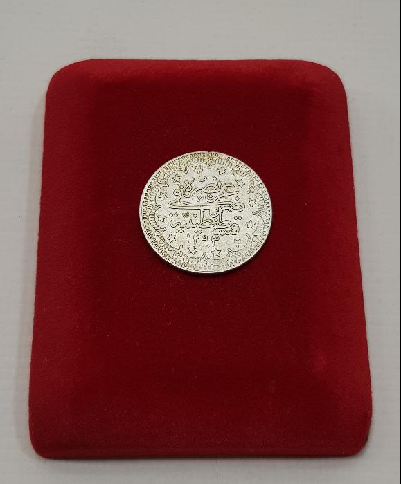 SULTAN ABDÜLHAMİD HAN DÖNEMİ GÜMÜŞ 5 KURUŞ MECİDİYE