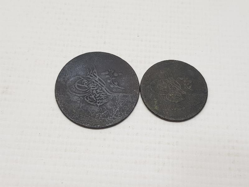 SULTAN ABDÜLMECİD DÖNEMİ BAKIR 20 PARA VE 10 PARA LOTU