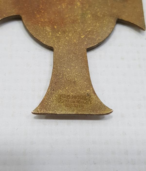 2. DÜNYA SAVAŞ DÖNEMİ İSVİÇRE MİNELİ HAÇ MADALYA