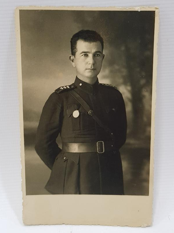 CUMHURİYET İLK DÖNEM İSTİKLAL MADALYALI ALBAY FOTOĞRAFI