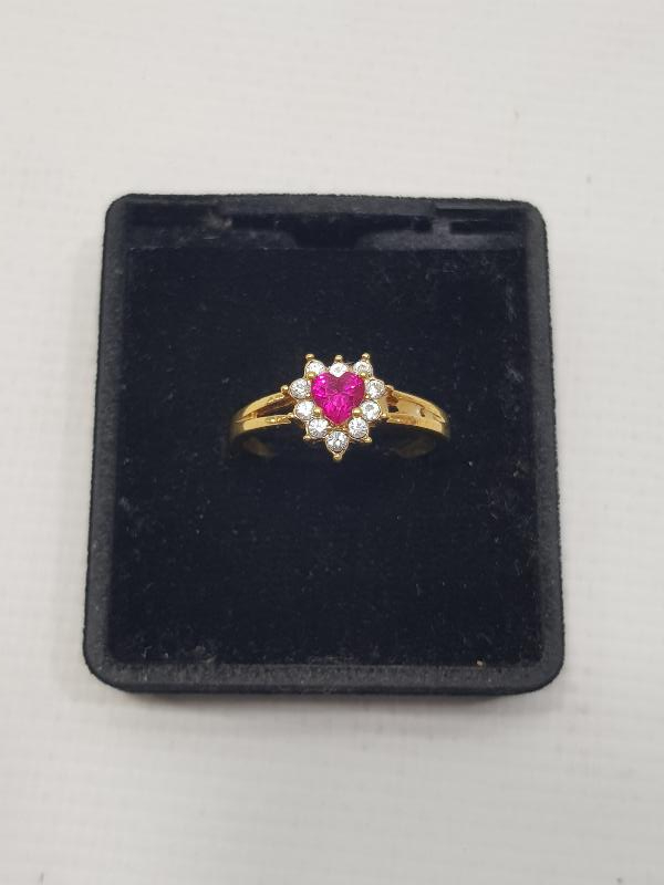 KALP FORMLU ALTIN KAPLAMA YÜZÜK