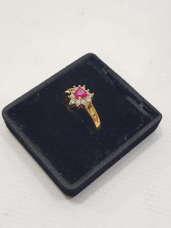 KALP FORMLU ALTIN KAPLAMA YÜZÜK