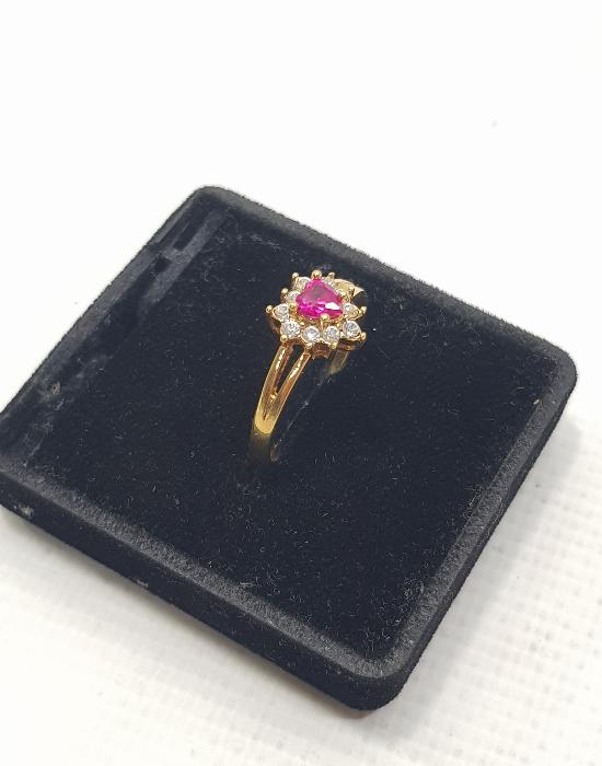 KALP FORMLU ALTIN KAPLAMA YÜZÜK