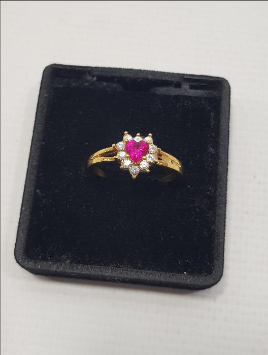 KALP FORMLU ALTIN KAPLAMA YÜZÜK