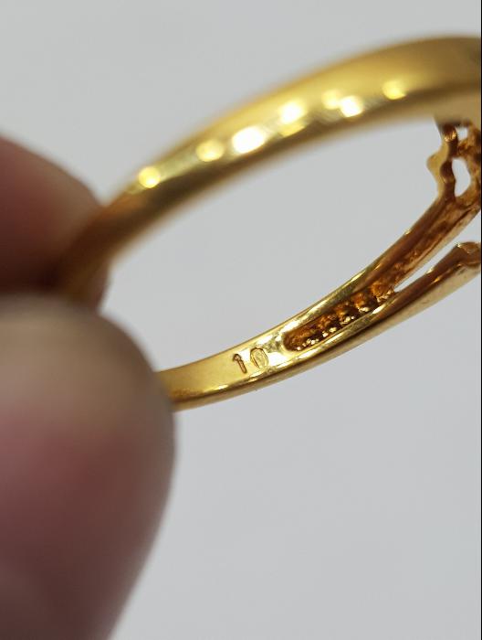 KALP FORMLU ALTIN KAPLAMA YÜZÜK