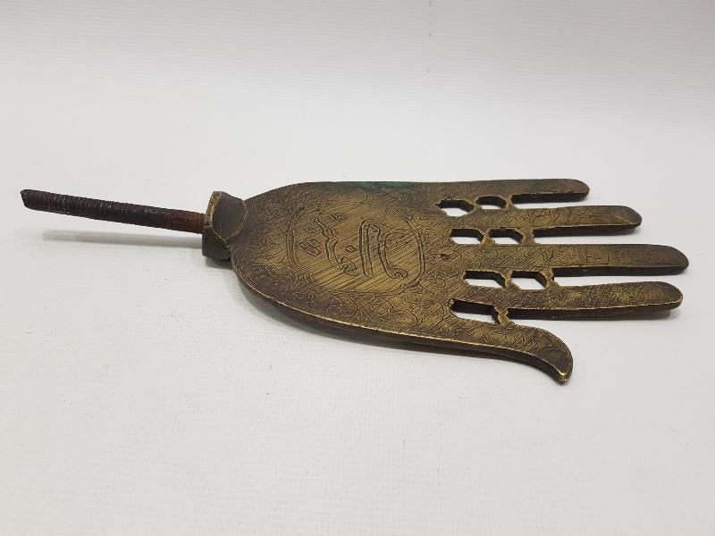 OSMANLI DÖNEMİ BEKTAŞİ İŞİ NADİR BRONZ ALEM