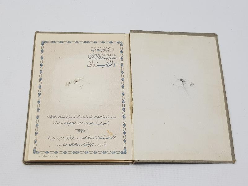 OSMANLICA EVLENME CÜZDANI