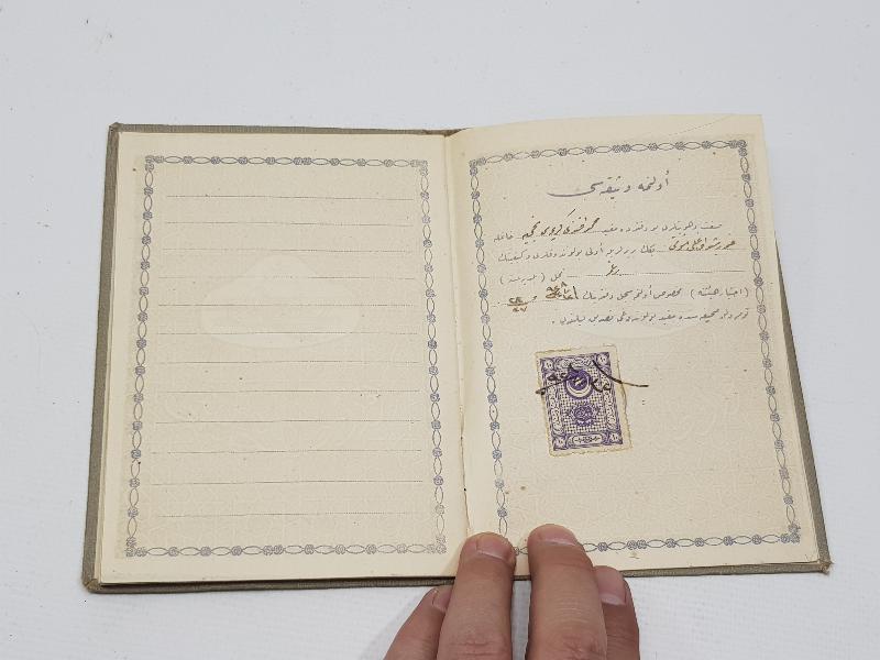 OSMANLICA EVLENME CÜZDANI