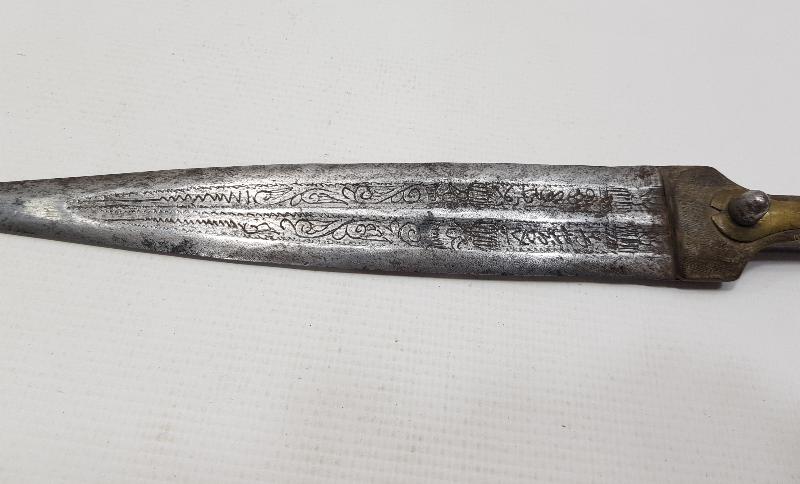 OSMANLICA YAZILI AFYON İŞİ KAMA