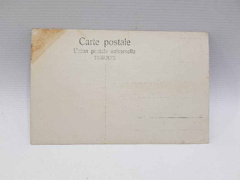 1. DÜNYA SAVAŞI OSMANLI SUBAY VE ASKERLERİ SİPER KAZARKEN ORJİNAL FOTOĞRAF