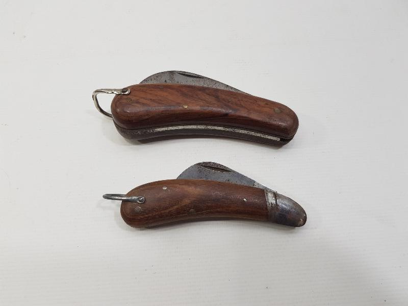 ALMAN YAPIMI İKİ ADET BAĞ BIÇAĞI