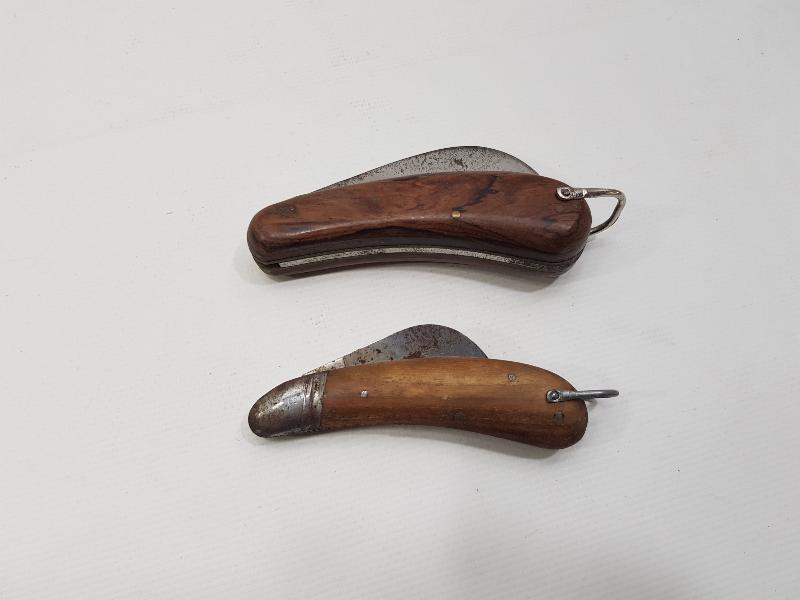 ALMAN YAPIMI İKİ ADET BAĞ BIÇAĞI