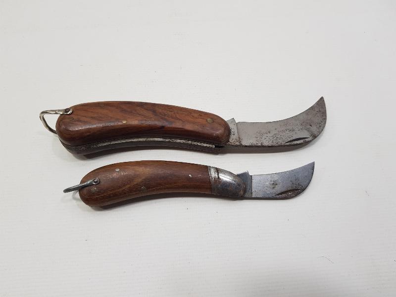 ALMAN YAPIMI İKİ ADET BAĞ BIÇAĞI