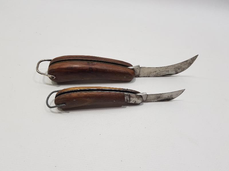 ALMAN YAPIMI İKİ ADET BAĞ BIÇAĞI