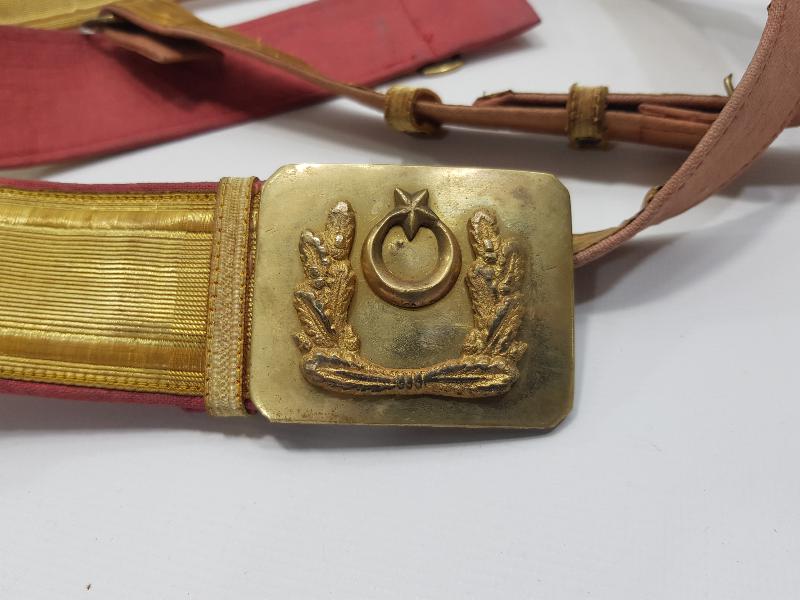 ANTİKA ALTIN SIRMA SUBAY KEMERİ 