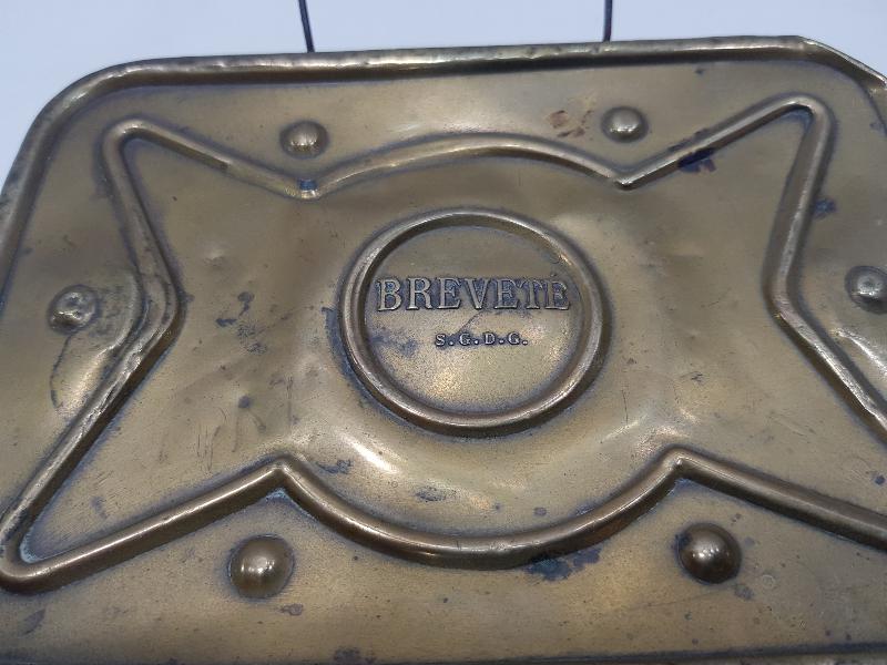 ANTİKA BREVETE MARKA TAŞINABİLİR PİRİNÇ SOBA