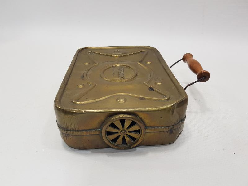 ANTİKA BREVETE MARKA TAŞINABİLİR PİRİNÇ SOBA