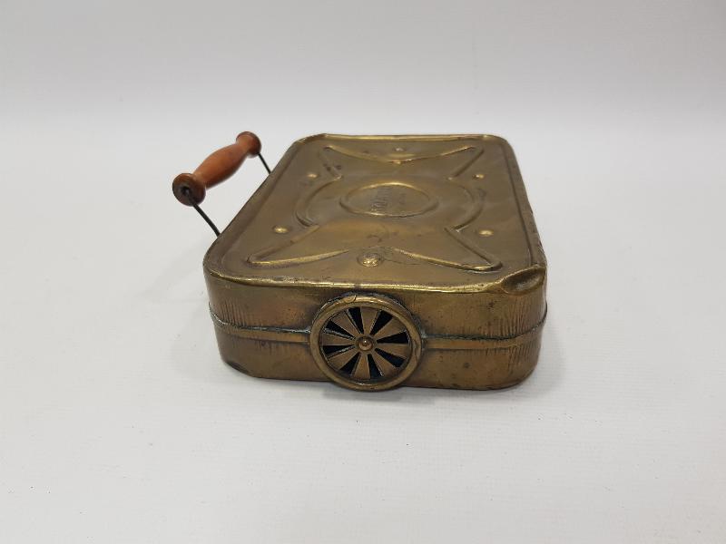 ANTİKA BREVETE MARKA TAŞINABİLİR PİRİNÇ SOBA