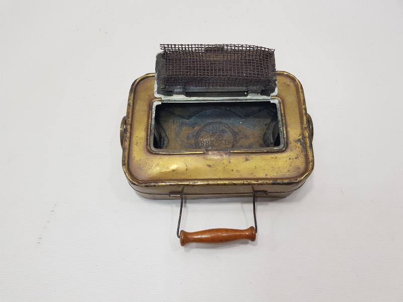 ANTİKA BREVETE MARKA TAŞINABİLİR PİRİNÇ SOBA