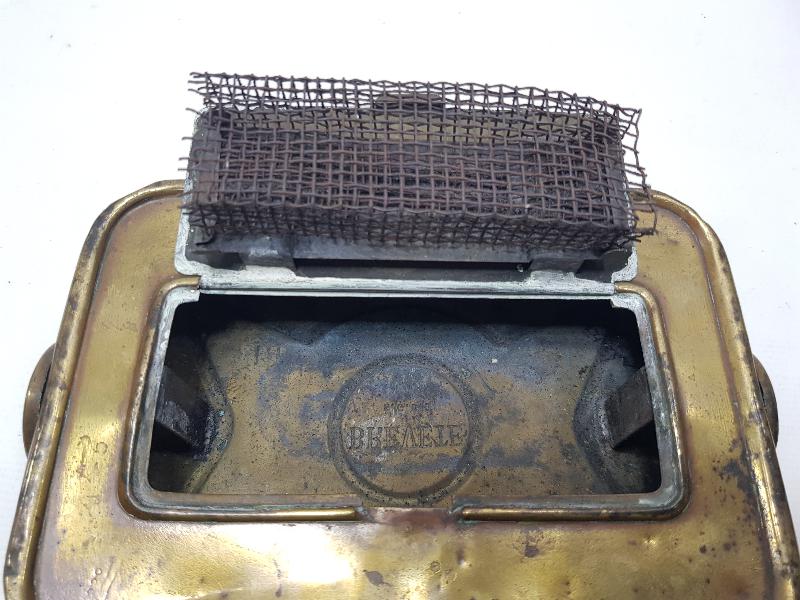 ANTİKA BREVETE MARKA TAŞINABİLİR PİRİNÇ SOBA