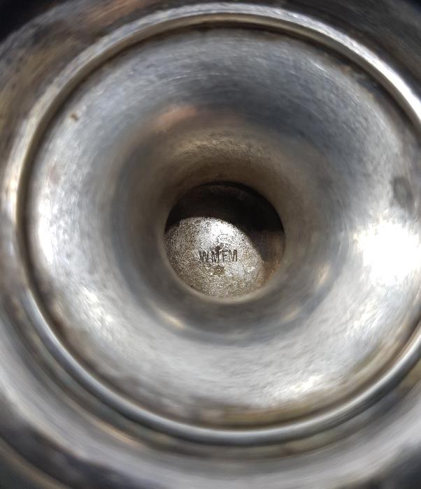 ANTİKA GÜMÜŞ KAPLAMA KADEH