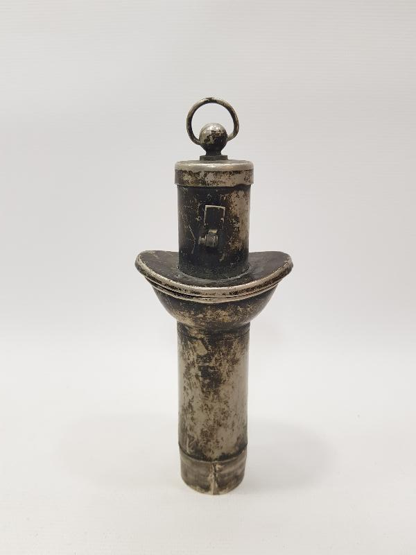 ANTİKA GÜMÜŞ KAPLAMA TRENCİ DÜDÜĞÜ