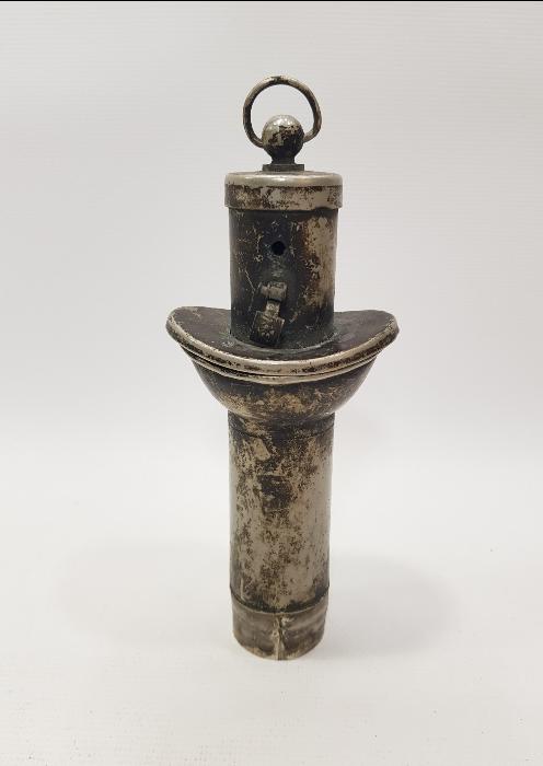 ANTİKA GÜMÜŞ KAPLAMA TRENCİ DÜDÜĞÜ