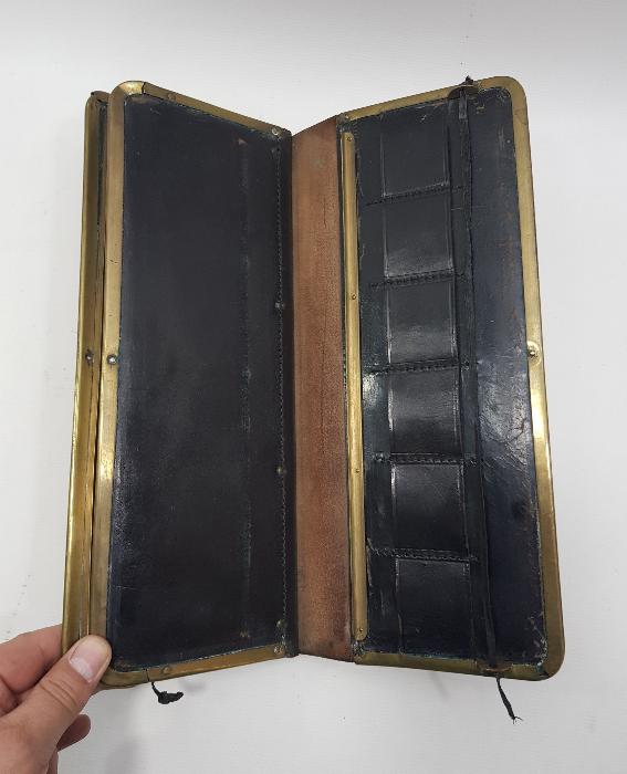 ANTİKA TREN KONDÜKTÖR BİLET ÇANTASI - NADİR