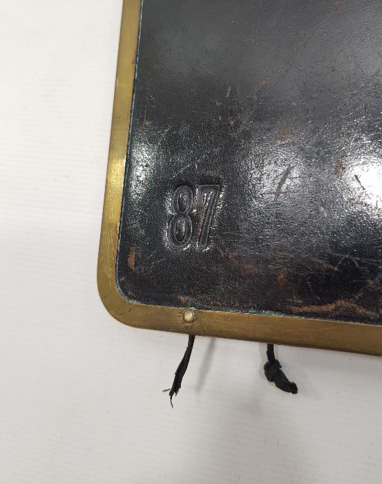 ANTİKA TREN KONDÜKTÖR BİLET ÇANTASI - NADİR