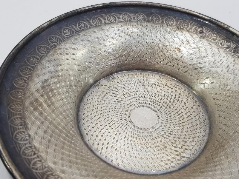 ANZAVUR İŞÇİLİKLİ GÜMÜŞ ÇAY TABAĞI