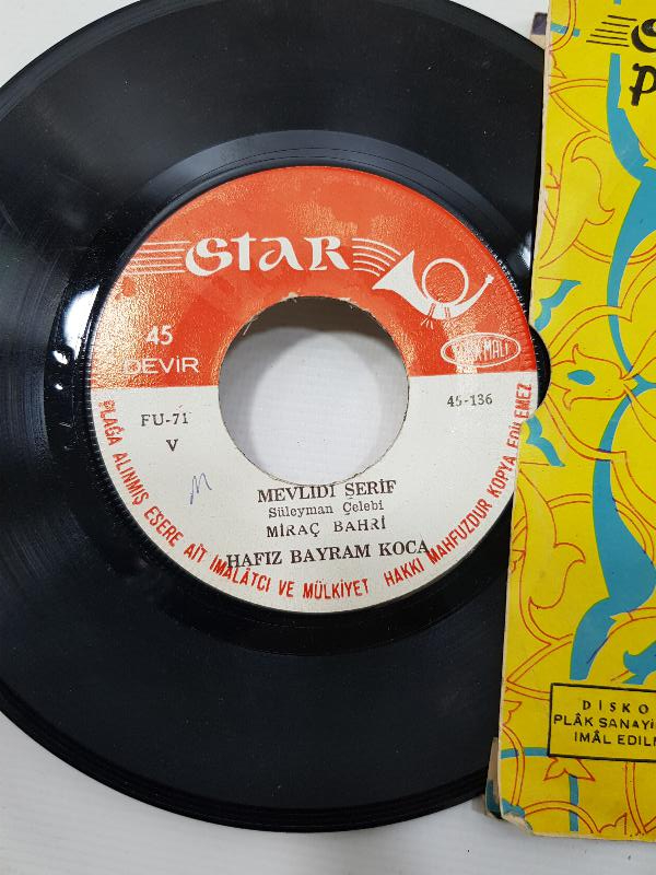 HAFIZ BAYRAM KOCA MEVLİDİ ŞERİF 3 ADET PLAK