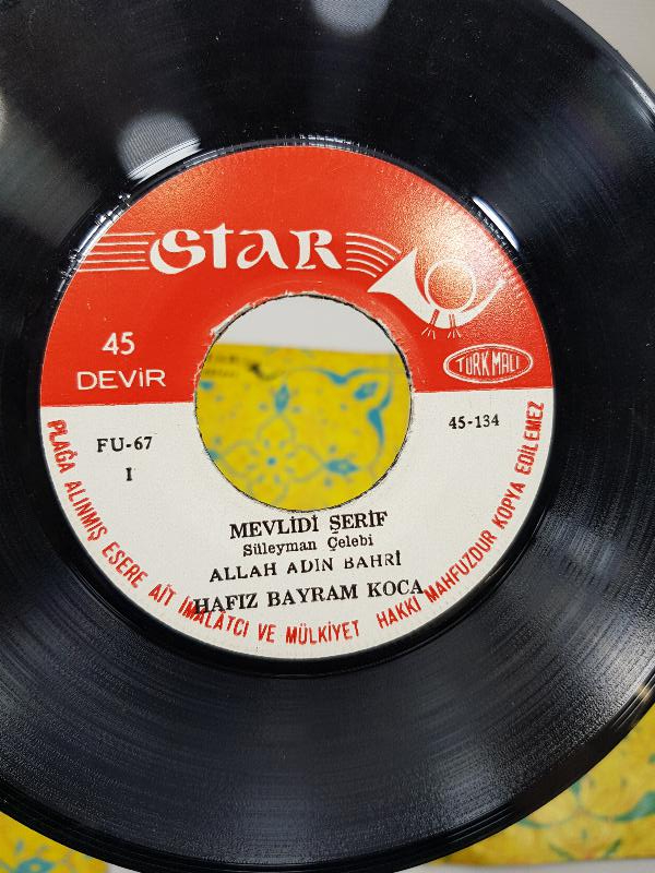 HAFIZ BAYRAM KOCA MEVLİDİ ŞERİF 3 ADET PLAK