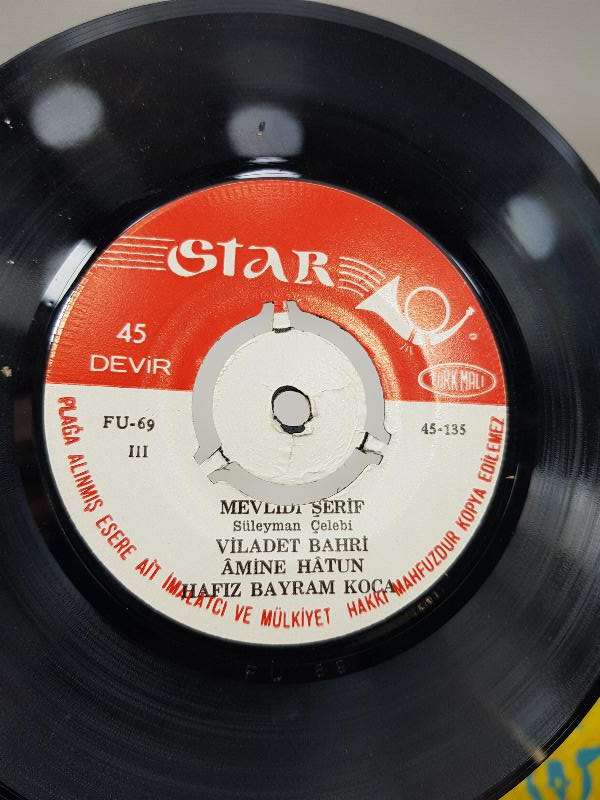 HAFIZ BAYRAM KOCA MEVLİDİ ŞERİF 3 ADET PLAK