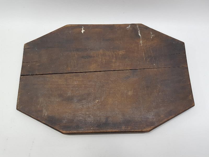 OSMANLI DÖNEMİ AFYON İŞİ GÜMÜŞ VE SEDEF KAKMA AHŞAP GELİN TEPSİSİ