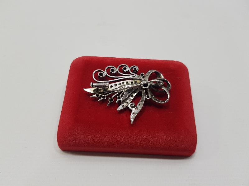 OSMANLI DÖNEMİ ANAYAR ALTIN ELMAS BROŞ 