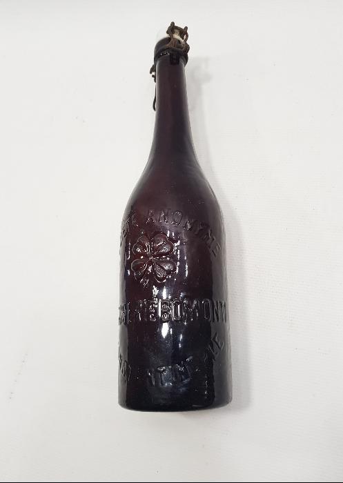 OSMANLI DÖNEMİ BOMONTİ BİRA ŞİŞESİ