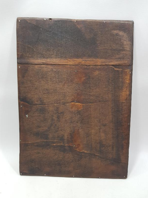 OSMANLI DÖNEMİ DOLMABAHÇE SAAT KULESİ RESİMLİ TENEKE PANO