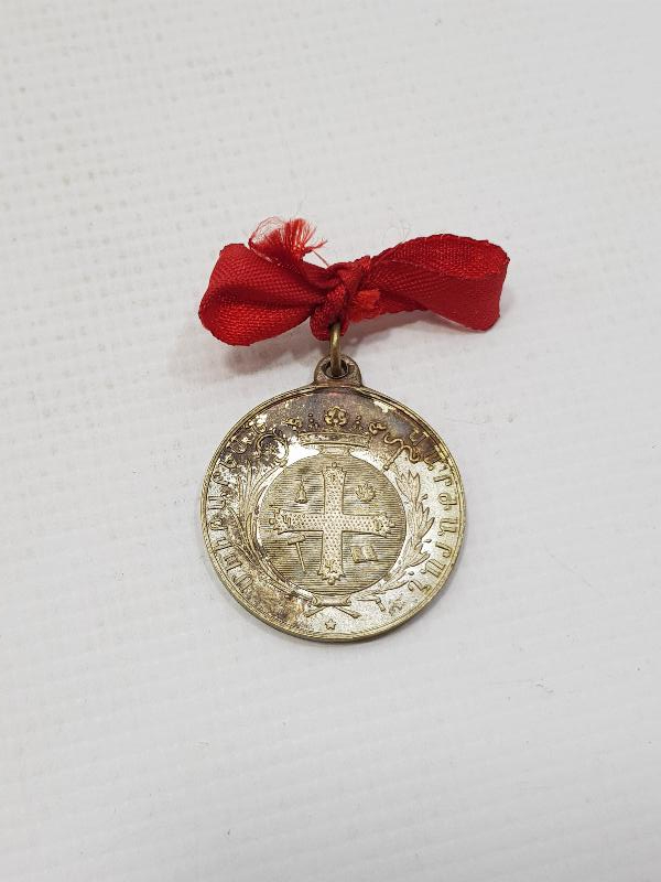 OSMANLI DÖNEMİ İSTANBUL ERMENİ KOLEJİ GÜMÜŞ MADALYA