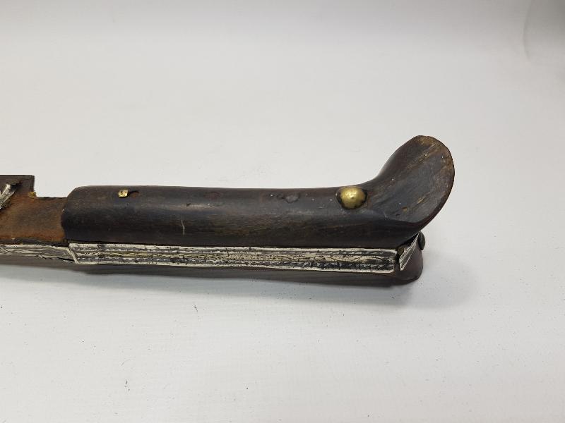 OSMANLI DÖNEMİ USTA DAMGALI VE YAZILI YENİÇERİ KILICI