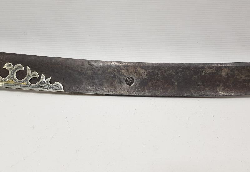 OSMANLI DÖNEMİ USTA DAMGALI VE YAZILI YENİÇERİ KILICI