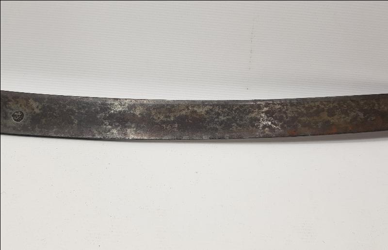 OSMANLI DÖNEMİ USTA DAMGALI VE YAZILI YENİÇERİ KILICI