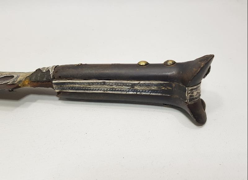 OSMANLI DÖNEMİ USTA DAMGALI VE YAZILI YENİÇERİ KILICI