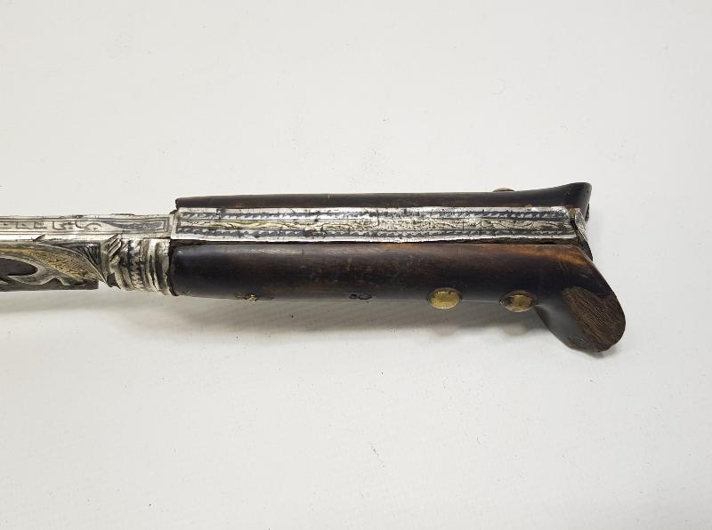 OSMANLI DÖNEMİ USTA DAMGALI VE YAZILI YENİÇERİ KILICI