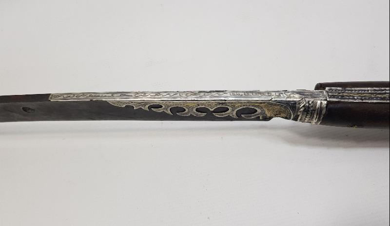 OSMANLI DÖNEMİ USTA DAMGALI VE YAZILI YENİÇERİ KILICI