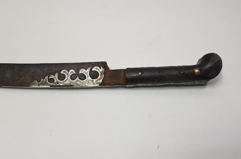 OSMANLI DÖNEMİ USTA DAMGALI VE YAZILI YENİÇERİ KILICI