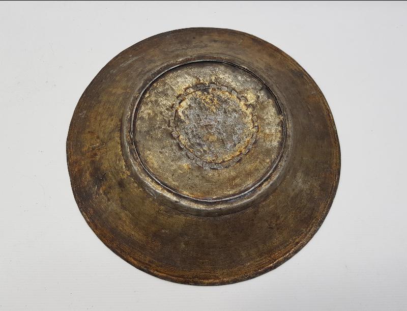 OSMANLI DÖNEMİ ÜZERİ İŞLEMELİ BAKIR TABAK