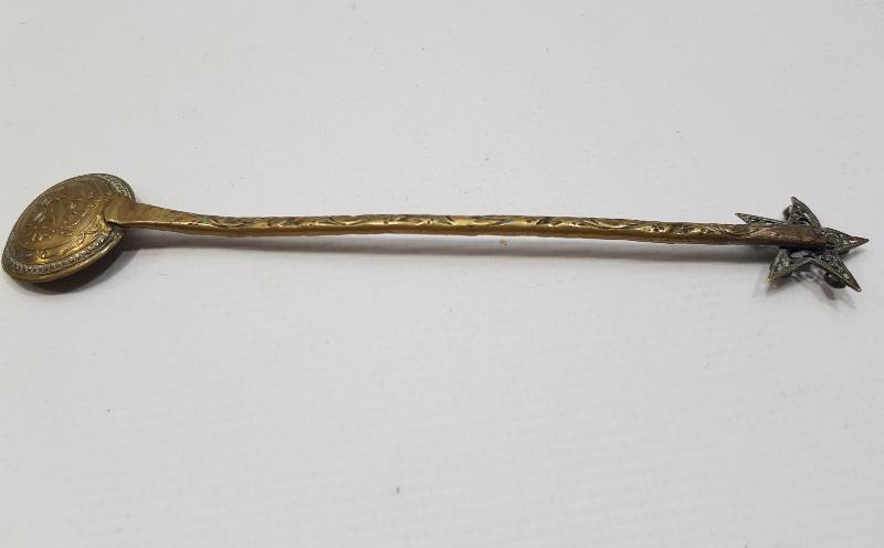 OSMANLICA YAZILI SARAY İŞİ MACUN KAŞIĞI