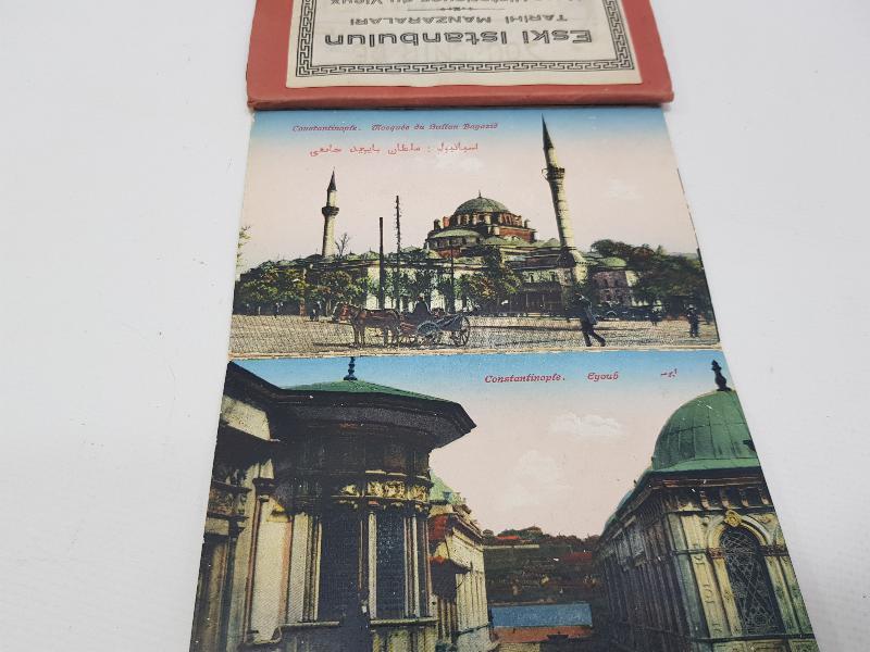 SOUVENIR DE CONSTANTINOPLE KARTPOSTAL ALBÜMÜ